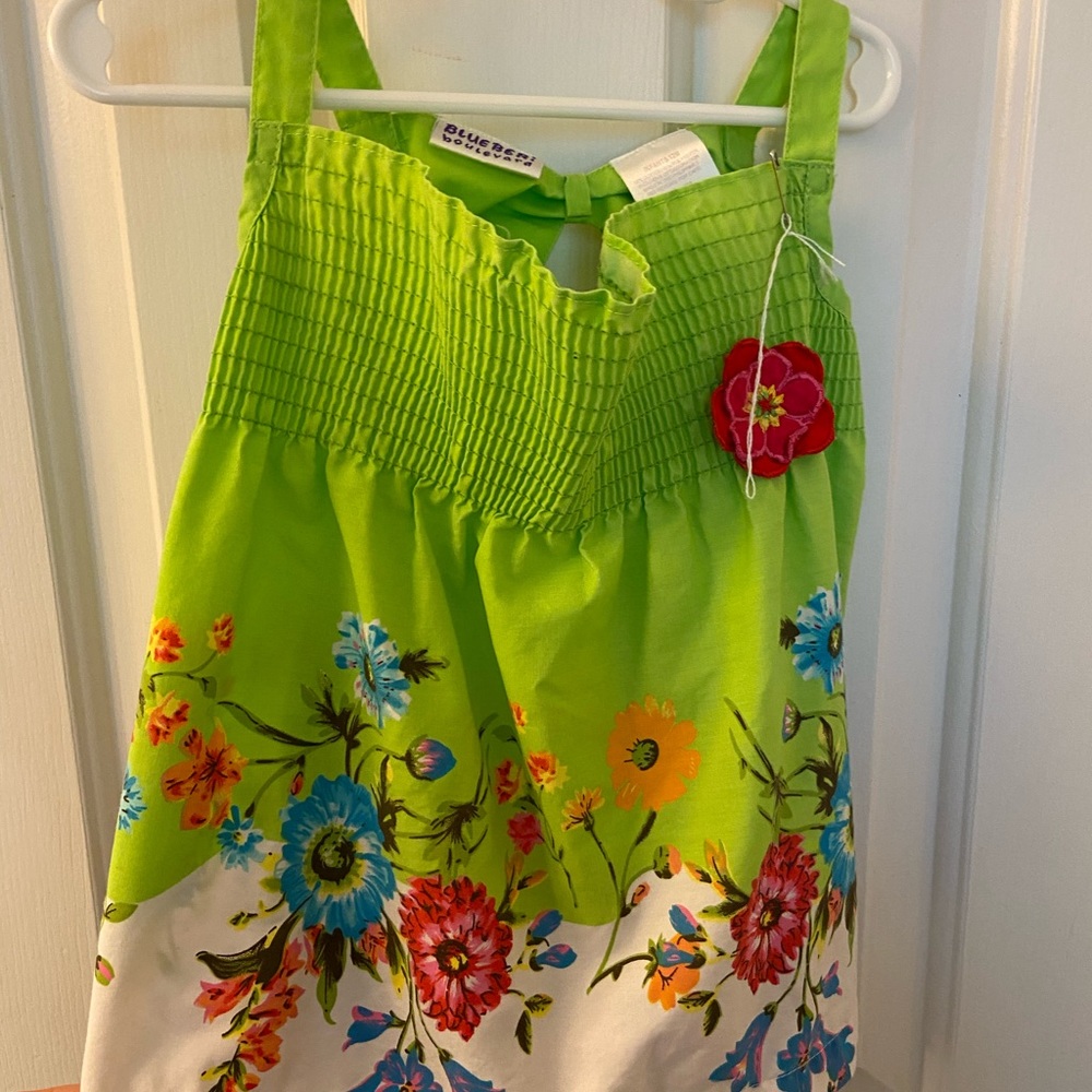 Blueberi Blvd Keyhole Dress 12M